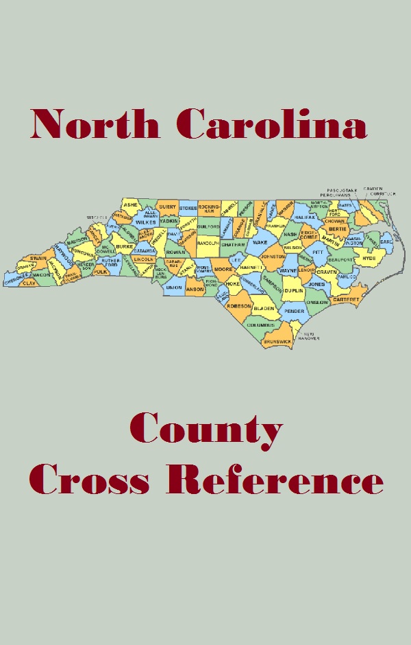 County Cross Reference